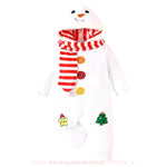 Macacão Bebê Natalino Boneco de Neve com Cachecol - Boutique Baby Kids