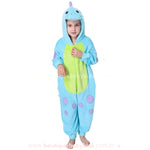 Macacão Infantil Fantasia Dinossauro Azul - Boutique Baby Kids