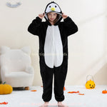 Macacão Infantil Fantasia Bichinho Kigurumi Pinguim - Boutique Baby Kids