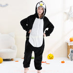 Macacão Infantil Fantasia Bichinho Kigurumi Pinguim - Boutique Baby Kids