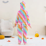 Macacão Infantil Fantasia Kigurumi Unicórnio Multicor - Boutique Baby Kids