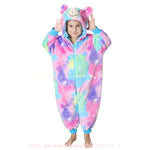 Macacão Infantil Fantasia Kigurumi Ursinha Multicor - Boutique Baby Kids