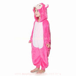 Macacão Infantil Fantasia Kigurumi Ursinha Rosa - Boutique Baby Kids