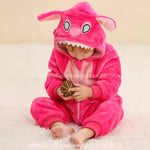Macacão Bebê Fantasia Stitch Angel Rosa - Boutique Baby Kids