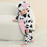 Macacão Bebê Fantasia Bichinho Vaquinha - Boutique Baby Kids