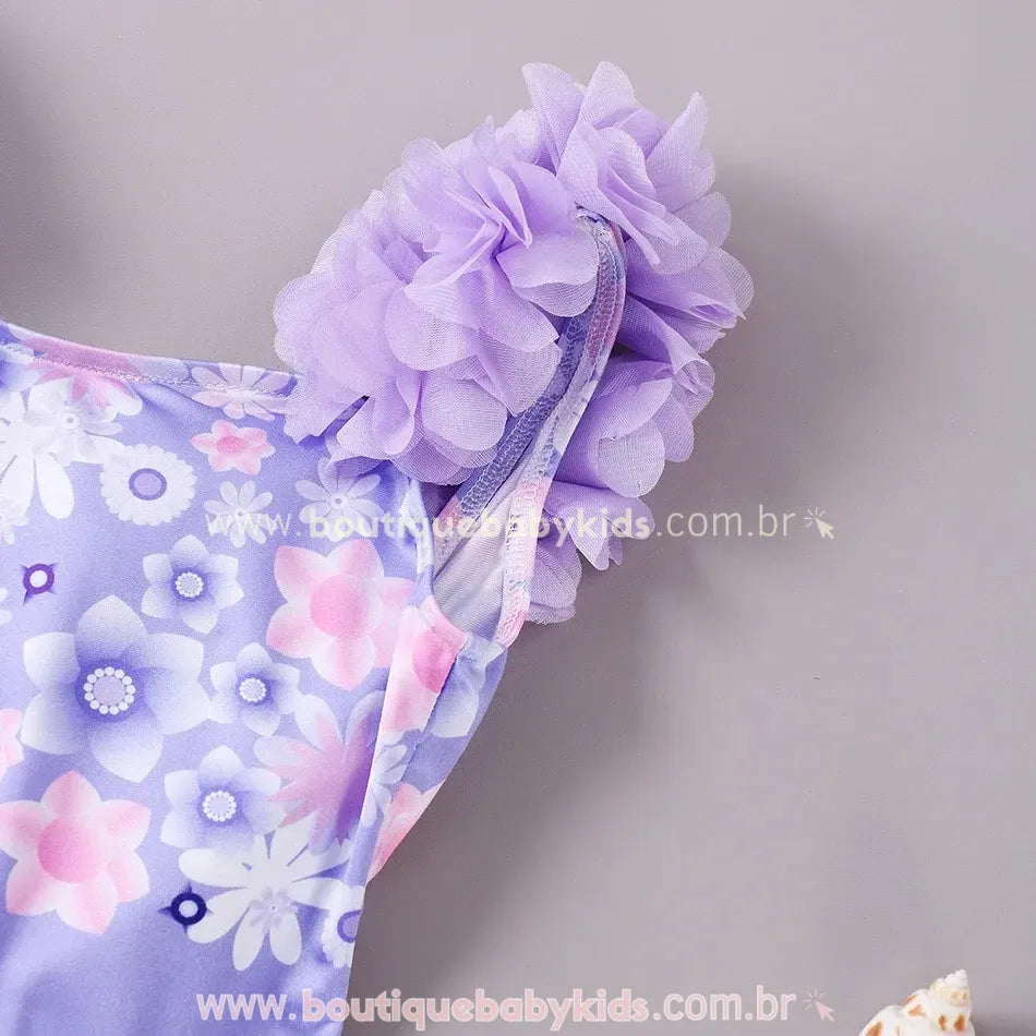 Maiô Infantil Encanto Isabela Madrigal