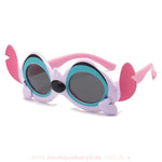 Óculos de Sol Infantil com Proteção Solar Stitch Lilás - Boutique Baby Kids