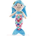 Pelúcia Pequena Sereia Azul 30 cm - Boutique Baby Kids