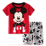 Pijama Infantil Curto Disney Mickey Mouse Vermelho - Boutique Baby Kids
