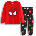 Pijama Infantil Longo Herói Homem Aranha Vermelho - Boutique Baby Kids