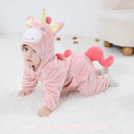 Macacão Bebê Fantasia Unicórnio Rosa - Boutique Baby Kids