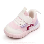 Tênis Infantil Primeiros Passos MyBaby Rosa - Boutique Baby Kids 