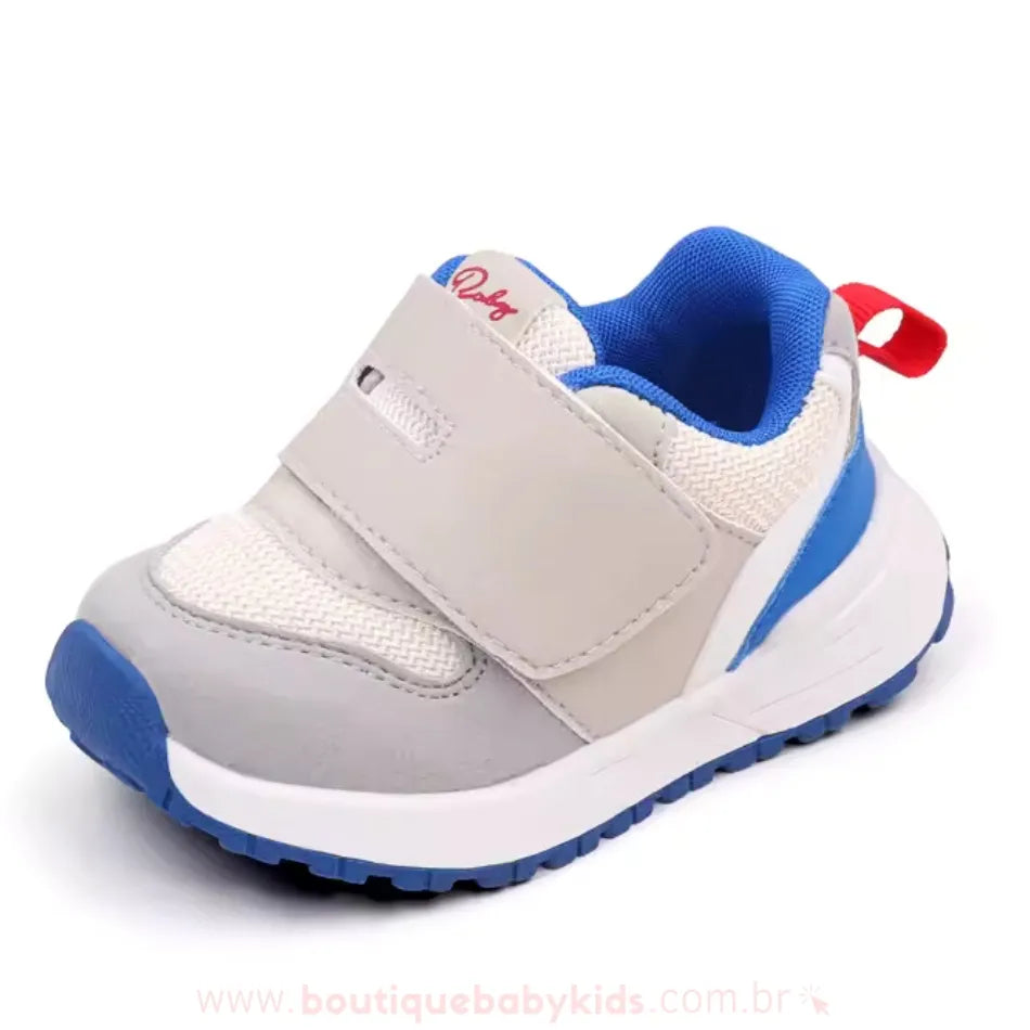 Tênis Infantil Primeiros Passos Playtime Azul - Boutique Baby Kids #azul
