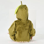 Macacão Bebê Fantasia Abacate Manga Longa Mesversário - Boutique Baby Kids 