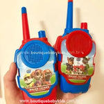 Walkie Talkie Infantil Temático Patrulha Canina - Boutique Baby Kids