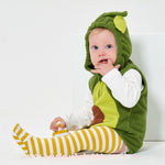 Body Bebê Fantasia Abacate Verde com Meia Mesversário - Frete Grátis - Boutique Baby Kids 