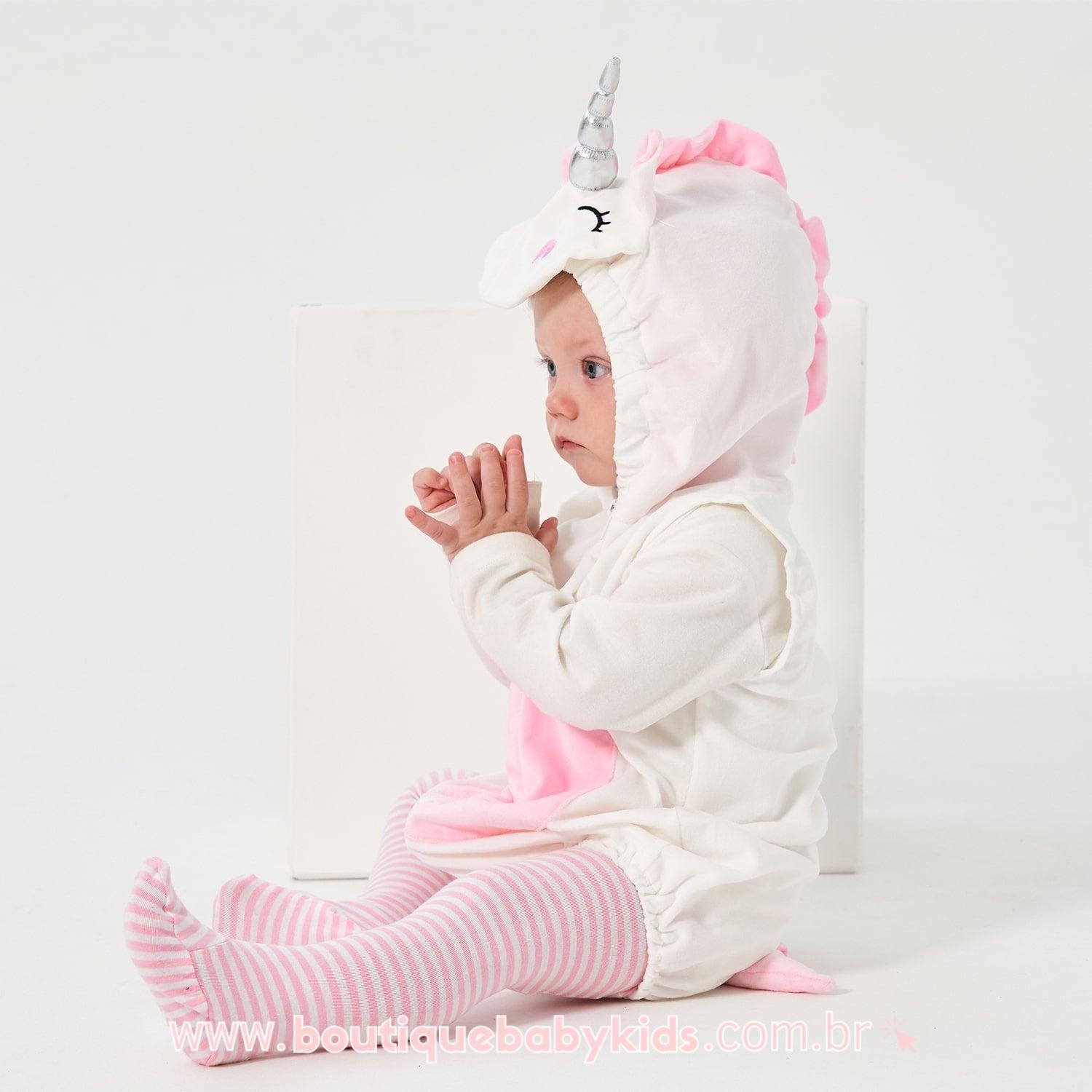 Body Bebê Fantasia Unicórnio - Boutique Baby Kids