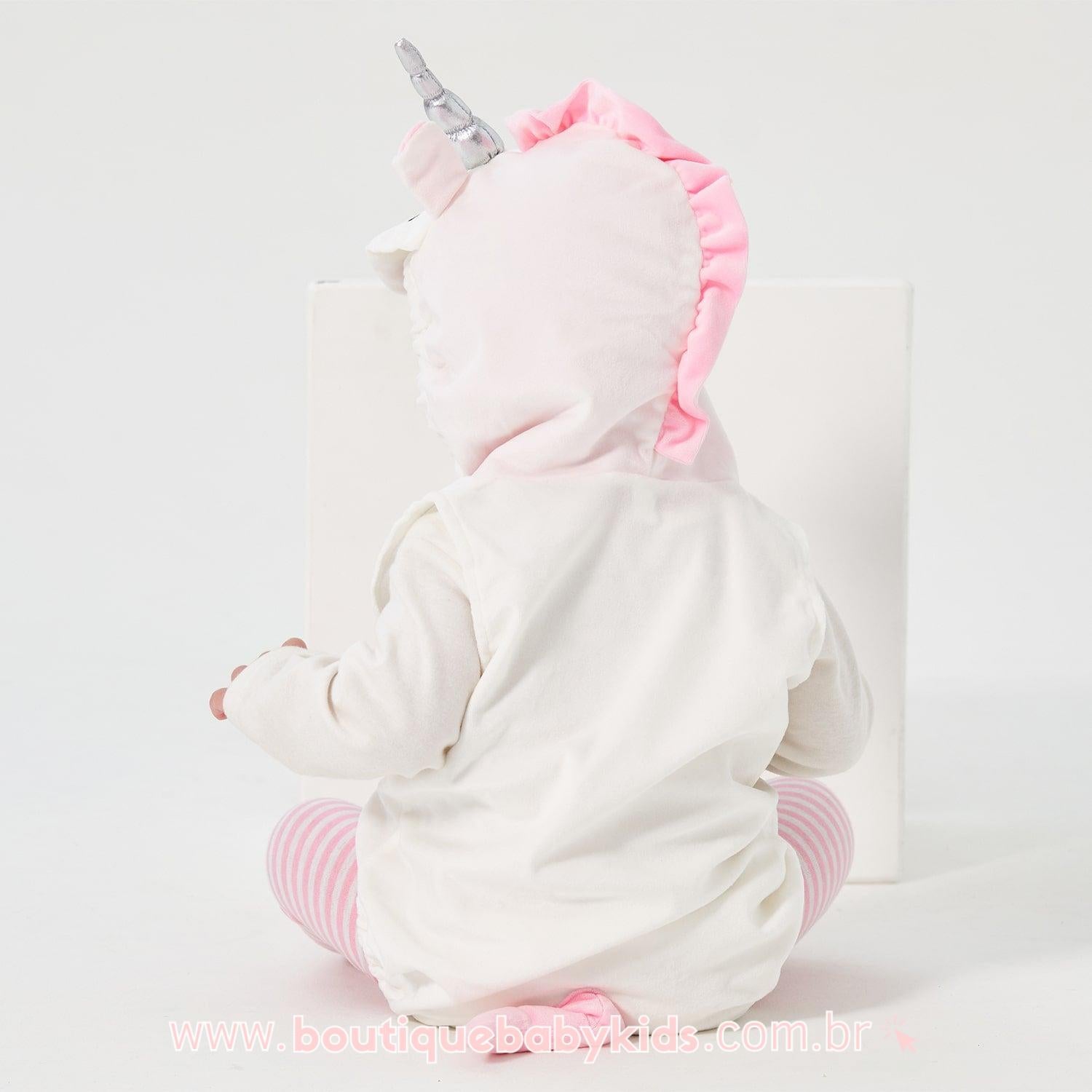 Body Bebê Fantasia Unicórnio - Boutique Baby Kids