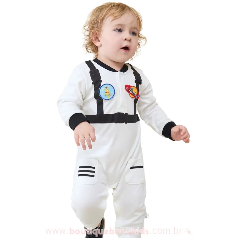 Macacão Bebê Temático Pequeno Astronauta
