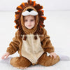 Macacão Bebê Fantasia Leãozinho com Juba Vídeo - Boutique Baby Kids