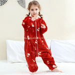 Saco de Dormir Infantil Natal dos Sonhos Manga Longa Vermelho - Boutique Baby Kids