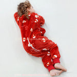 Saco de Dormir Infantil Natal dos Sonhos Manga Longa Vermelho - Boutique Baby Kids