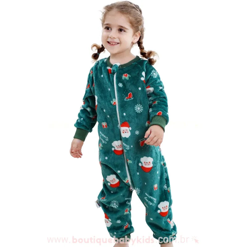 Saco de Dormir Papai Noel Sonhador