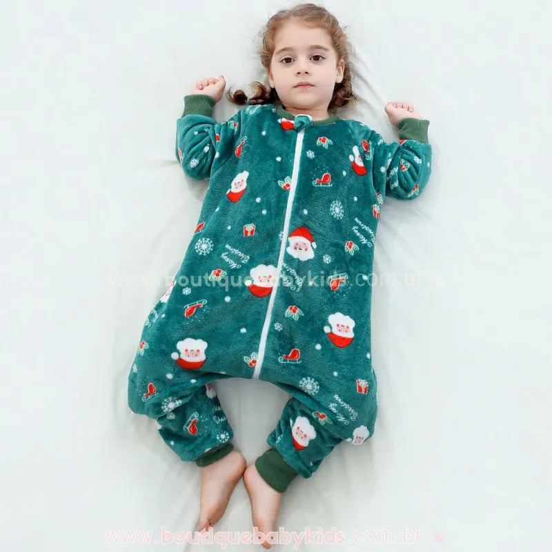 Saco de Dormir Papai Noel Sonhador