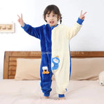 Saco de Dormir Infantil Pinguim do Ártico Manga Longa Azul - Boutique Baby Kids