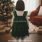 Vestido Infantil Tule Árvore Magia do Natal - Boutique Baby Kids