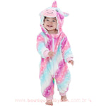 Macacão Bebê Fantasia Unicórnio Soft Estrelado Multicor - Frete Grátis - Boutique Baby Kids