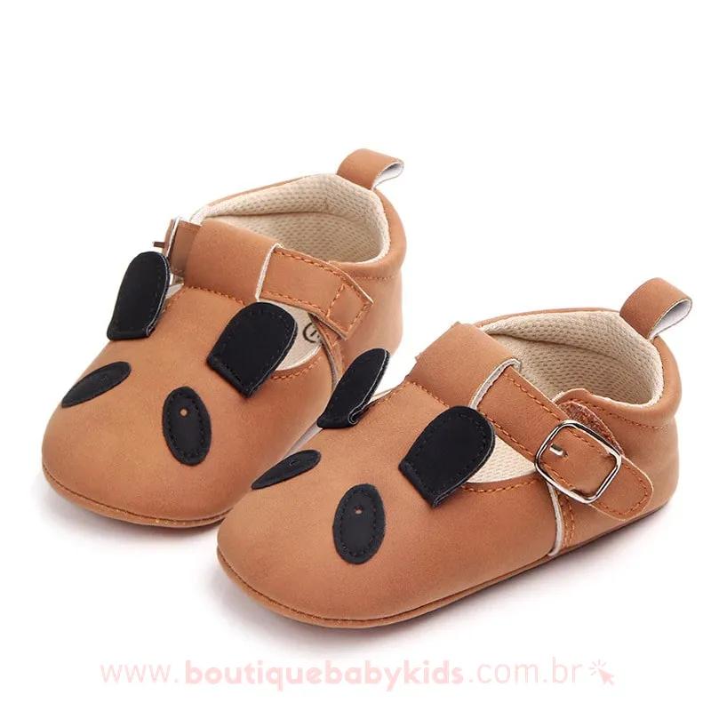 Sapatilha Bebê Ursinho Panda