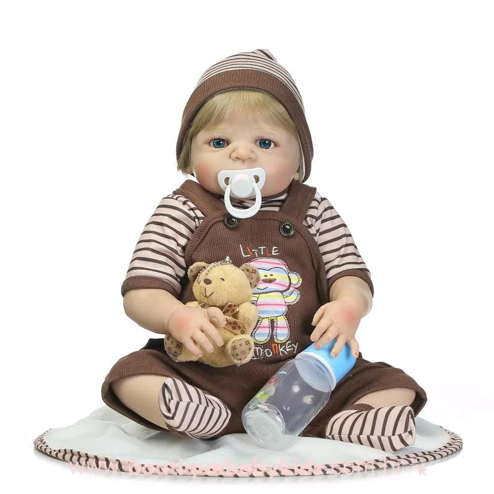 Bebê Reborn Otávio em Silicone