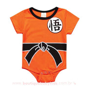 Body Bebê Goku Dragon Ball - Boutique Baby Kids