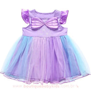 Vestido Infantil Fantasia Sereia - Boutique Baby Kids