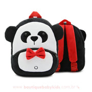 Mochila Costas Infantil Plush Ursinho Panda - Boutique Baby Kids