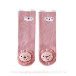 Meia Bebê Bichinhos 3D Antiderrapante - Frete Grátis - Boutique Baby Kids