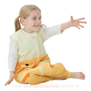 Saco de Dormir Infantil Pintinho Amarelo - 1 a 6 Anos - Frete Grátis - Boutique Baby Kids