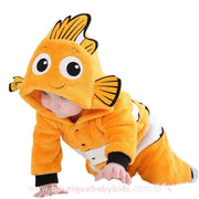 Macacão Bebê Fantasia Nemo