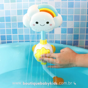 Chuveirinho para Banho Nuvem Arco-Íris Portátil e Ajustável - Frete Grátis - Boutique Baby Kids