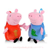 Mochila Infantil Costas Plush George e Peppa Pig