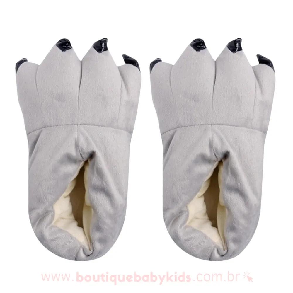 Pantufa Patinhas com Garras 