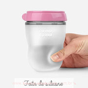 Mamadeira Silicone Comotomo Rosa 250ML - Boutique Baby Kids