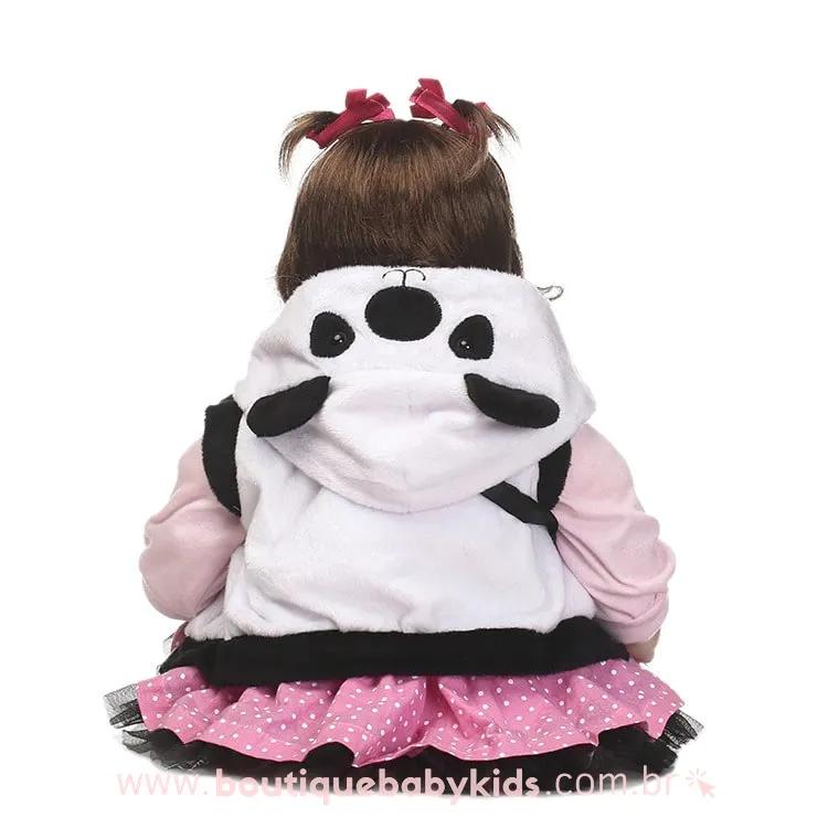 Bebê Reborn Lívia em Silicone - Boutique Baby Kids