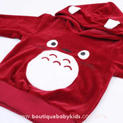 Conjunto Infantil Totoro de Veludo - Boutique Baby Kids
