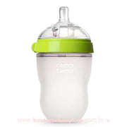 Mamadeira Silicone Comotomo Verde 250ML - Boutique Baby Kids