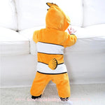 Macacão Bebê Inverno Fantasia Peixinho Nemo Laranja - Frete Grátis - Boutique Baby Kids 