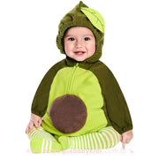 Body Bebê Fantasia Abacate Verde Mesversário - Frete Grátis - Boutique Baby Kids