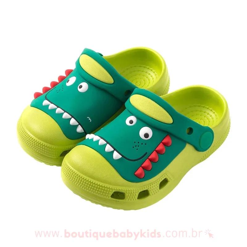 Sandália Infantil Crocs Dinossauro Tam 19 ao 27 - Frete Grátis