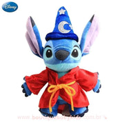 Pelúcia Disney Stitch Mago Azul 25 cm Original - Frete Grátis - Boutique Baby Kids